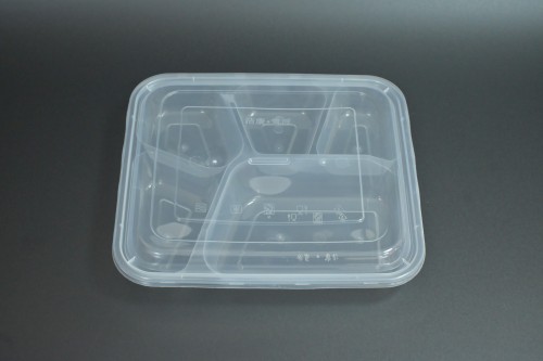PP five-layer square lunch box